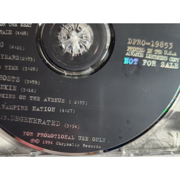 D Generation Debut Album Advanced Promo Copy Tested Rare CD (Chrysalis, 1994) - Picture 5 of 6